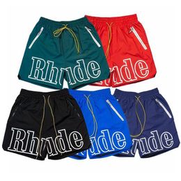Designer shorts for men pants loose comfortable man beach pants hip hop fashion men swimwear letter 3m reflective trunks casual sports shorts street beach pants