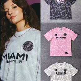 Designer t shirt men women luxury casual tshirt fashion camouflage short sleeve t shirt hip hop high street collaboration miami loose round neck embroidery tshirt