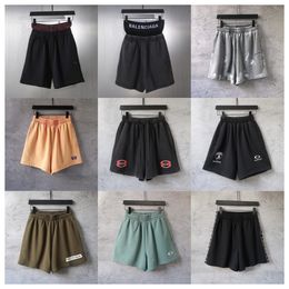 Mens shorts summer new version brand letter shorts 8b rubber-printed shorts washed sports high street casual high quality loose fit shorts designer shorts