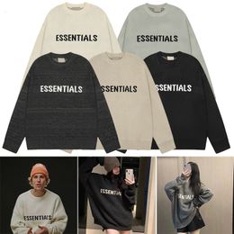 Mens hoodies designer hoodies sweater autumn and winter unisex high quality pure cotton high street hip hop loose-fitting american-style knitwear pure color hoodies