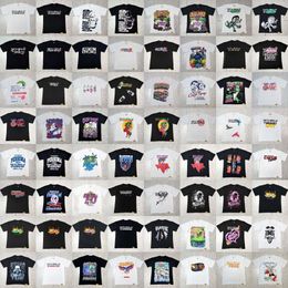 Mens t shirt designer tshirt crew neck t-shirt high quality pure cotton trendy brand graphic printed breathable high street hip hop style short sleeve summer t shirt