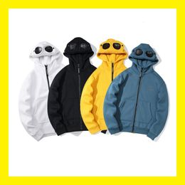 hoodies designer trendy brand round glasses lens embroidered High quality cotton loose Trends zip-up hoodie sweatshirt couple outfit short-sleeve designer shorts