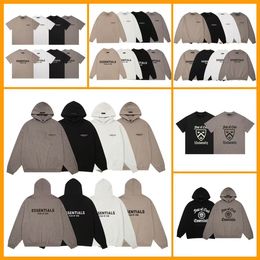 designer hoodies double line high street fashion brand hoodies pants t shirt set fleece casual couple autumn winter heavyweight loose fit hoodie unisex hoodies