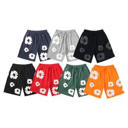 Mens shorts designer shorts new style designer cotton men's sports five-pocket pants casual shorts high quality cotton loose straight cut with drawstring shorts